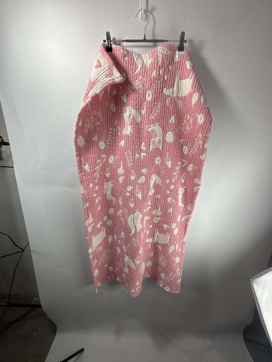 NTBAY Other - NTBAY Muslin Cotton Jacquard Reversible Baby/Toddler Blanket, Owl and Foliage Pa